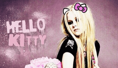 avril lavigne hello kitty