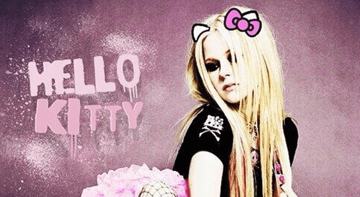 avril lavigne hello kitty