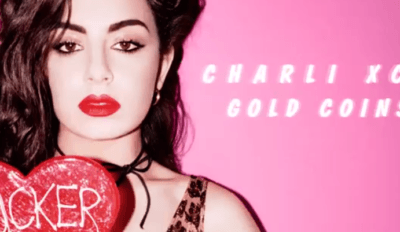 charli xcx gold coins