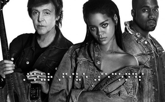 Rihanna ecoutez son nouveau tube Four Five Seconds en duo avec Kanye West portrait w674