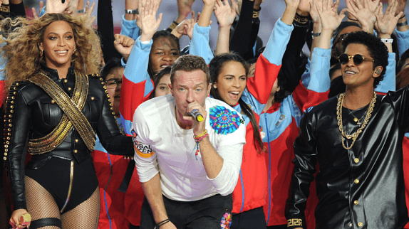 coldplay super bowl