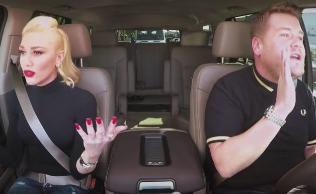 gwen stefani carpool karaoke