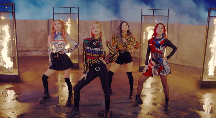 blackpink playing with fire