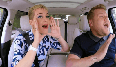 katy perry carpool karaoke