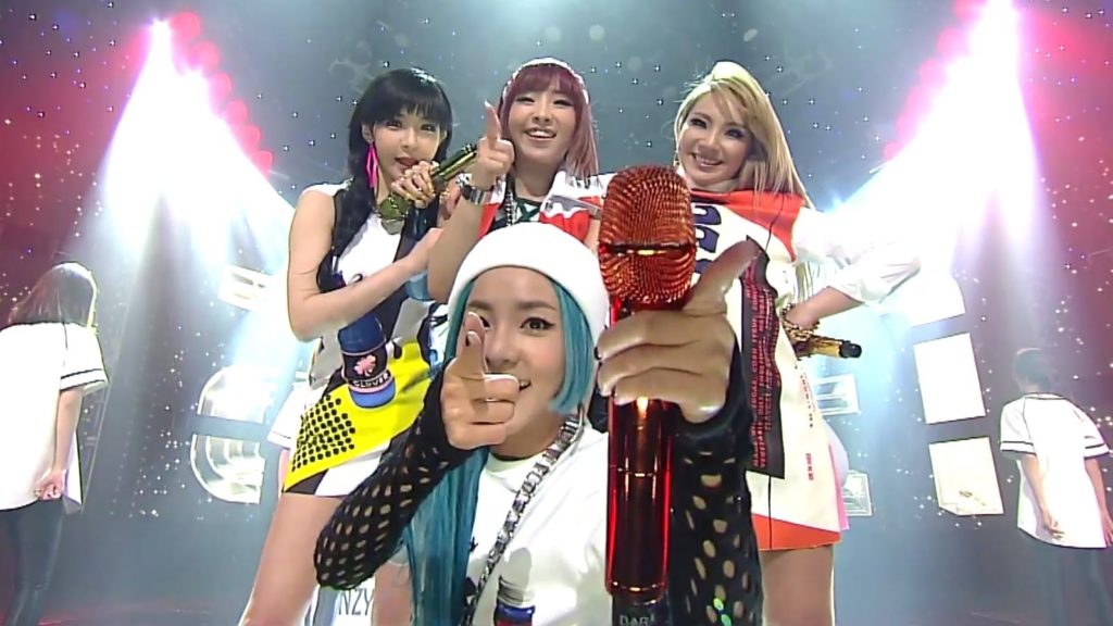 2ne1 gotta be you inkigayo