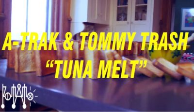 a trak tommy trash tuna melt