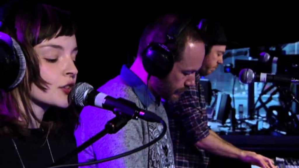 chvrches team live lounge