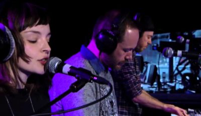 chvrches team live lounge